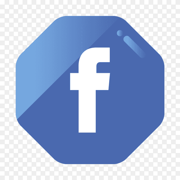 Gradient facebook logo PNG