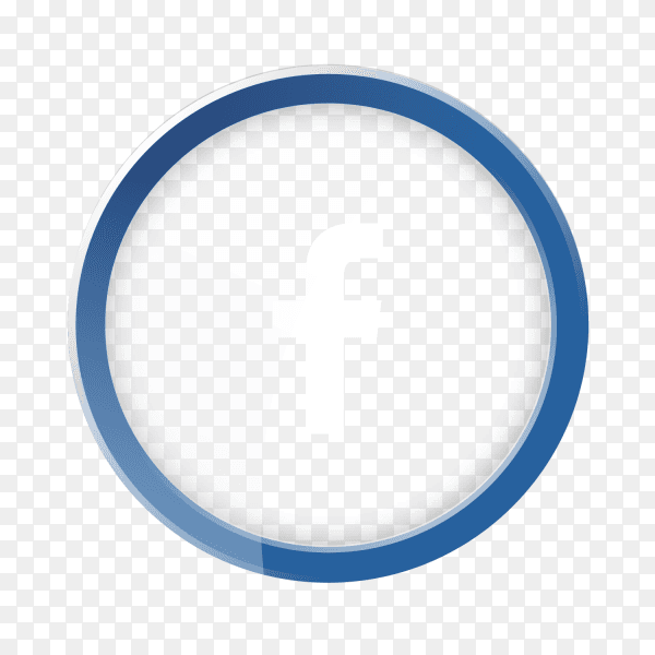 White facebook logo PNG