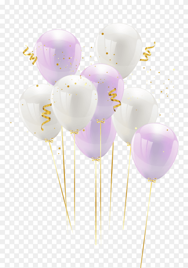 celebration balloons PNG