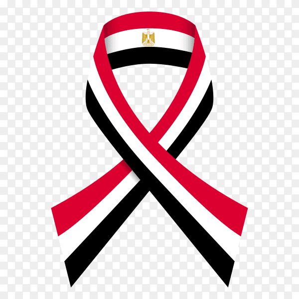 Flag Egypt ribbon PNG
