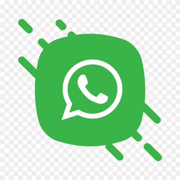 Flat logo WhatsApp icon PNG