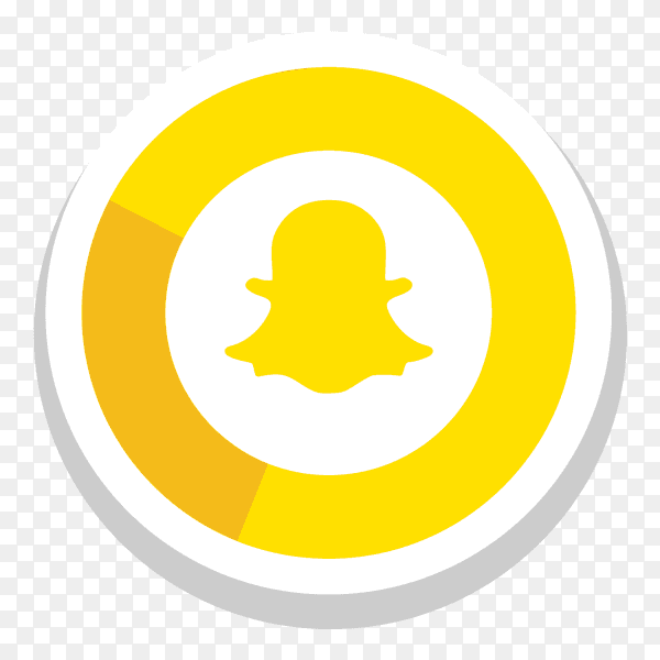 Beautiful Snapchat logo PNG