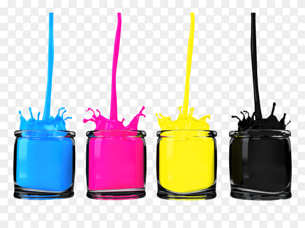 CMYK colors PNG
