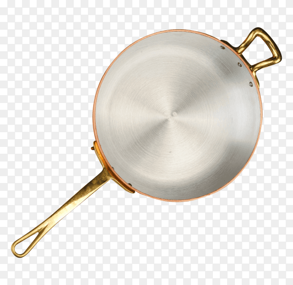 Copper frying pan PNG