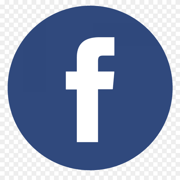 Flat logo Facebook PNG