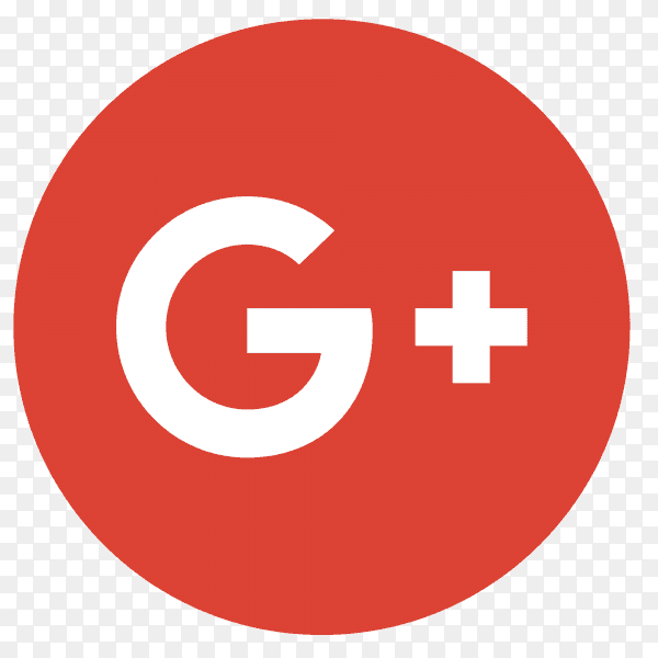 Flat logo Googleplus PNG