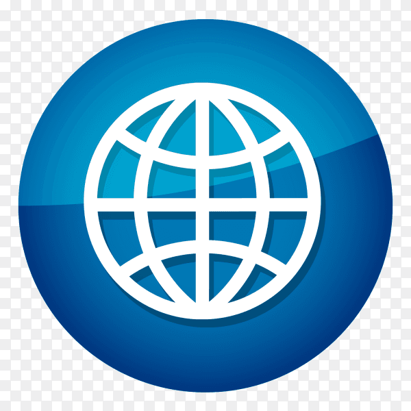 Glossy Dribbble logo PNG