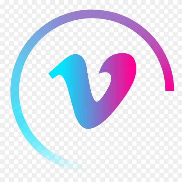 Gradient logo Vimeo PNG