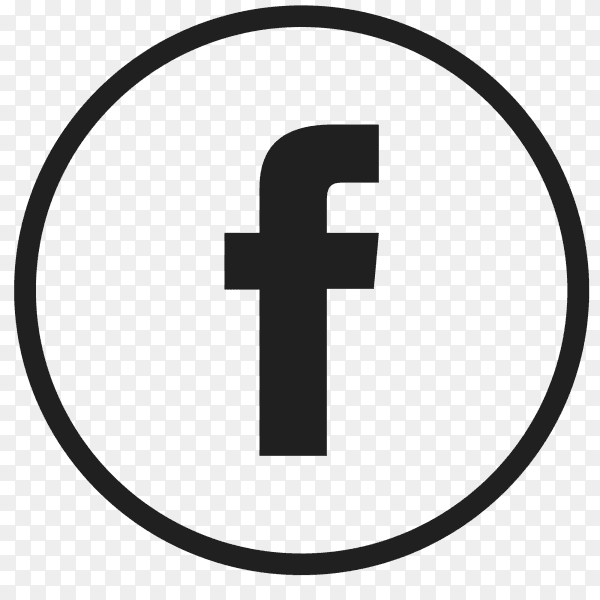 Icon Facebook In circle PNG