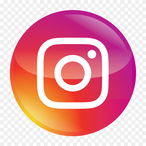 Instagram circular icon PNG