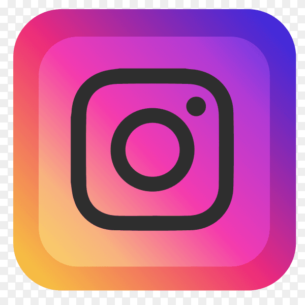 Instagram logo simple PNG
