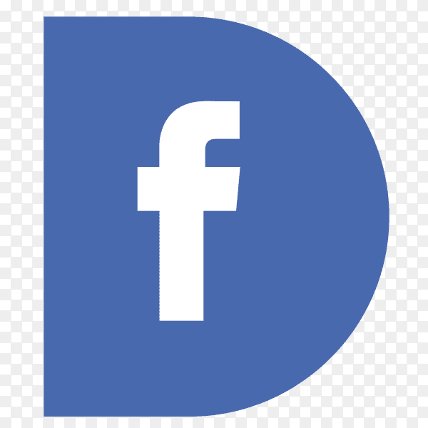 Logo Facebook sidebar PNG