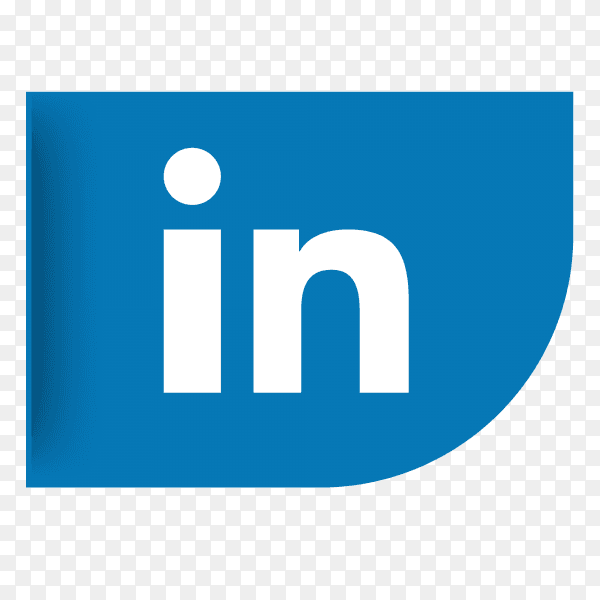 Logo Linkedin ribbon PNG