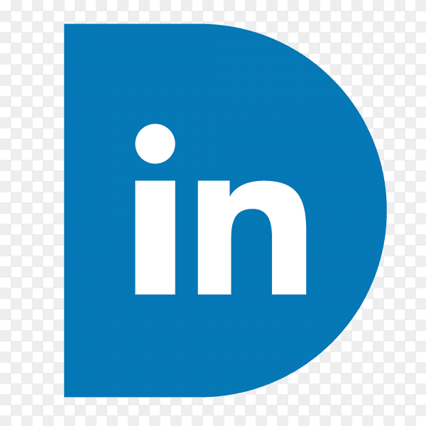 Logo Linkedin sidebar PNG