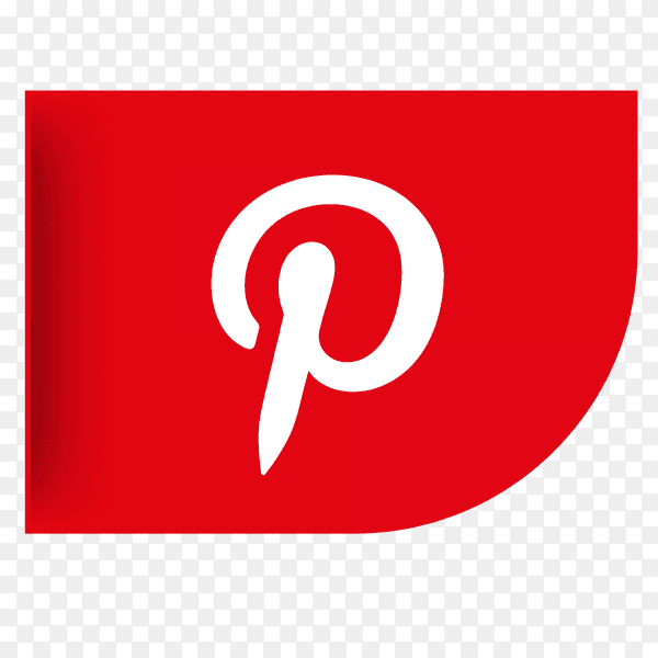 Logo Pinterest ribbon PNG