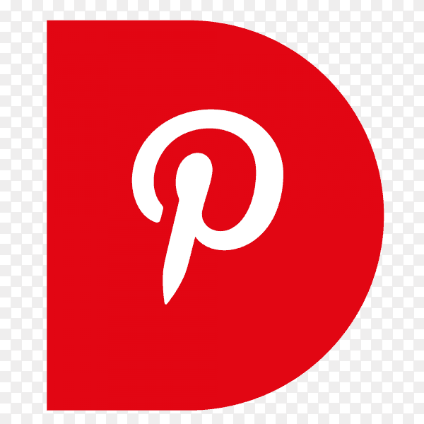 Logo Pinterest sidebar PNG