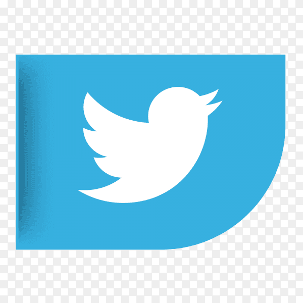 Logo Twitter ribbon PNG