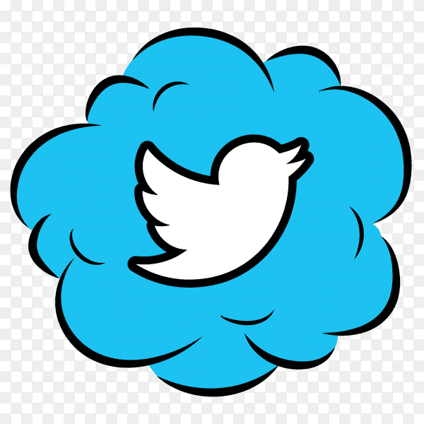Logo Twitter vector PNG