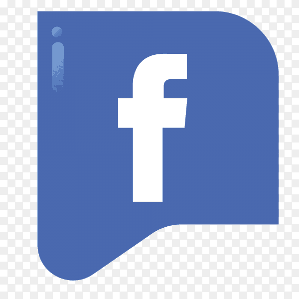 New Facebook logo PNG