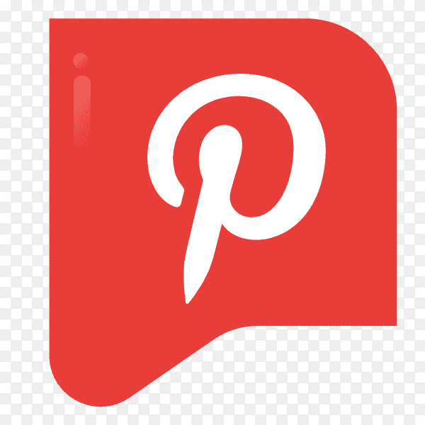 New Pinterest logo PNG