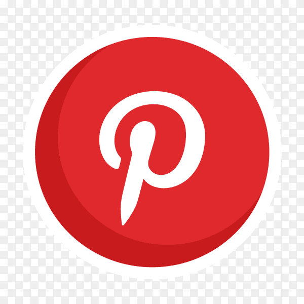 Pinterest logo vector PNG