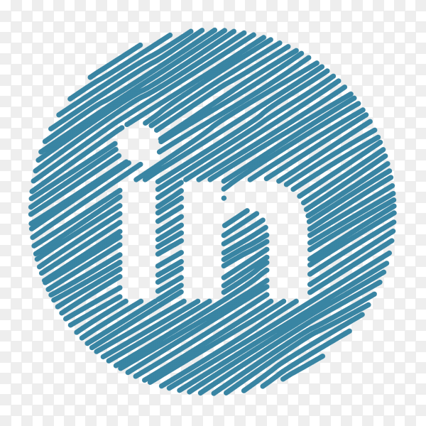 Scribble logo Linkedin PNG