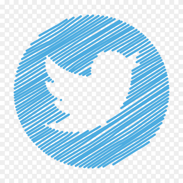 Scribble logo Twitter PNG