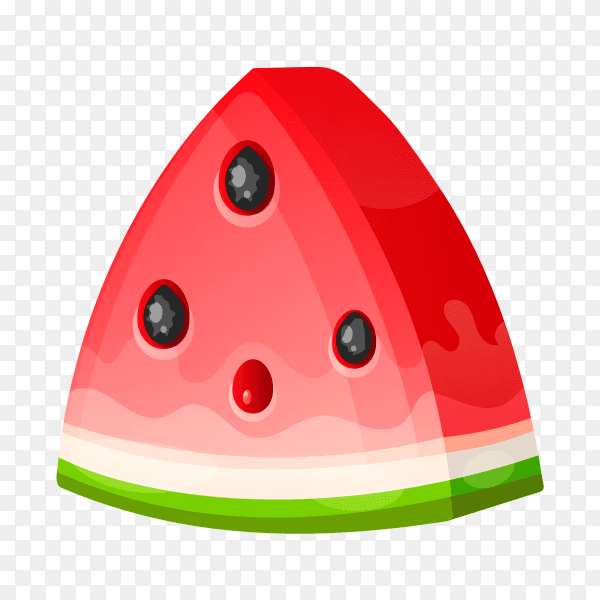 Slice watermelon. healthy food Premium Vector Free download PNG