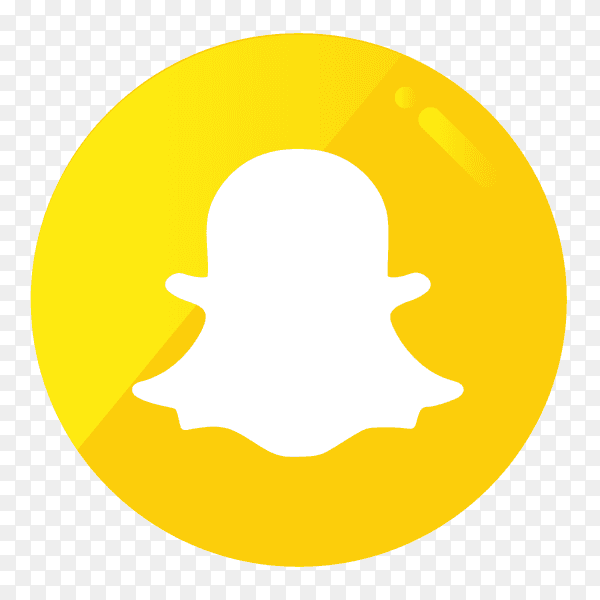 Snapchat button PNG