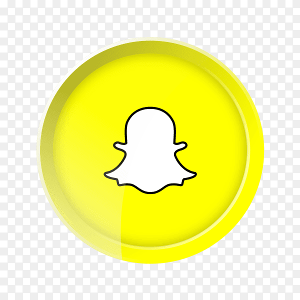Snapchat circular logo PNG