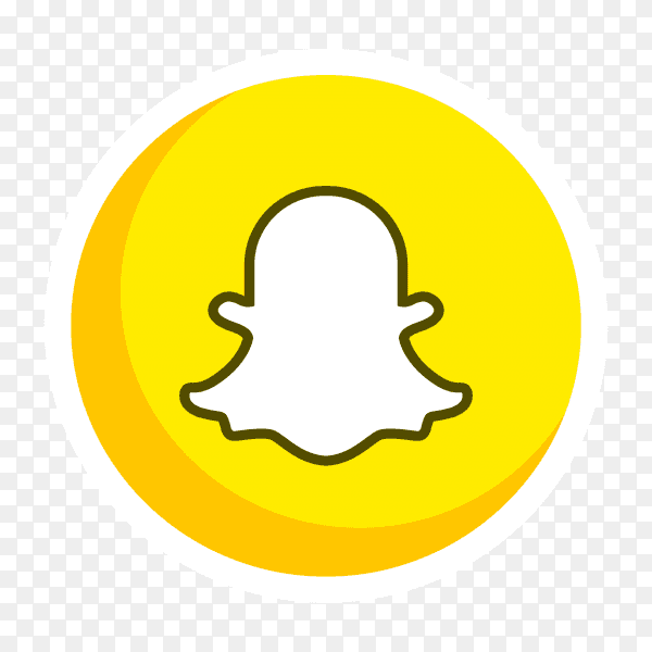 Snapchat logo vector PNG