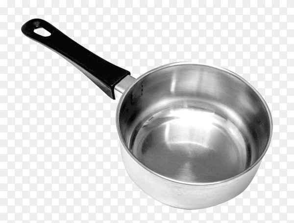 Stainless steel pot PNG