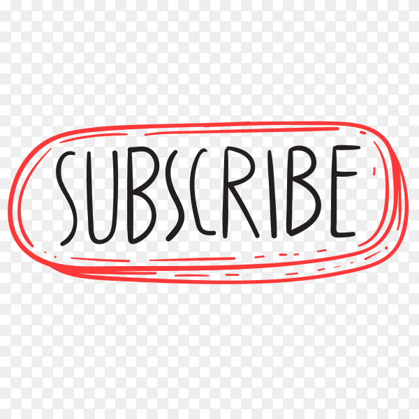 Subscribe transparent PNG