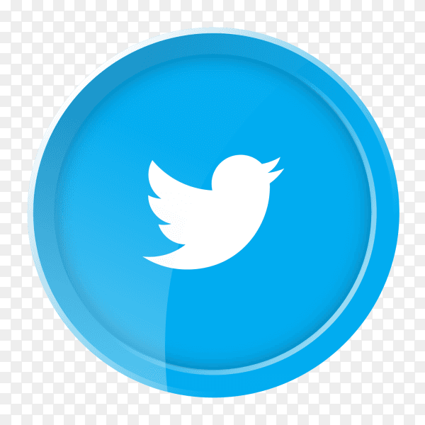 Twitter circular logo PNG