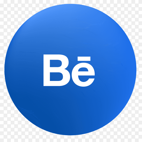 Vector Behance icon PNG