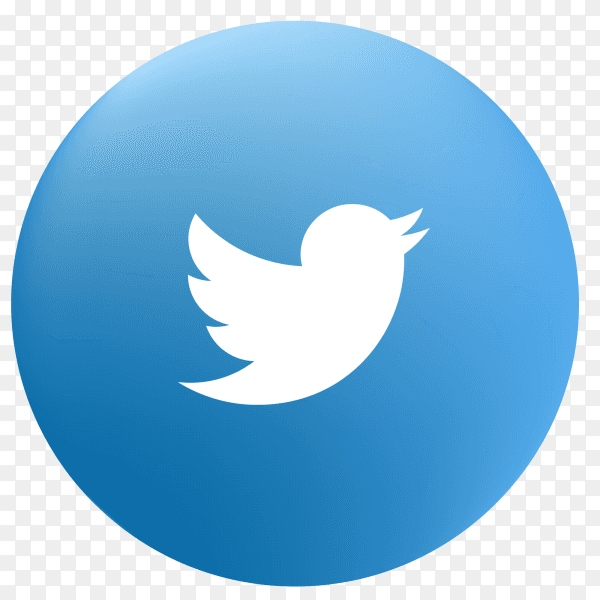 Vector Twitter icon PNG