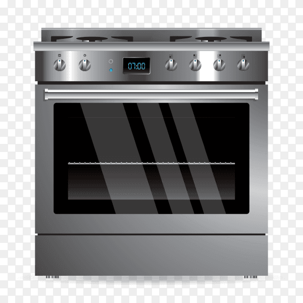 Vector gas oven - stove PNG