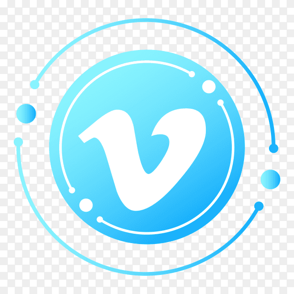 Vimeo logo gradient PNG