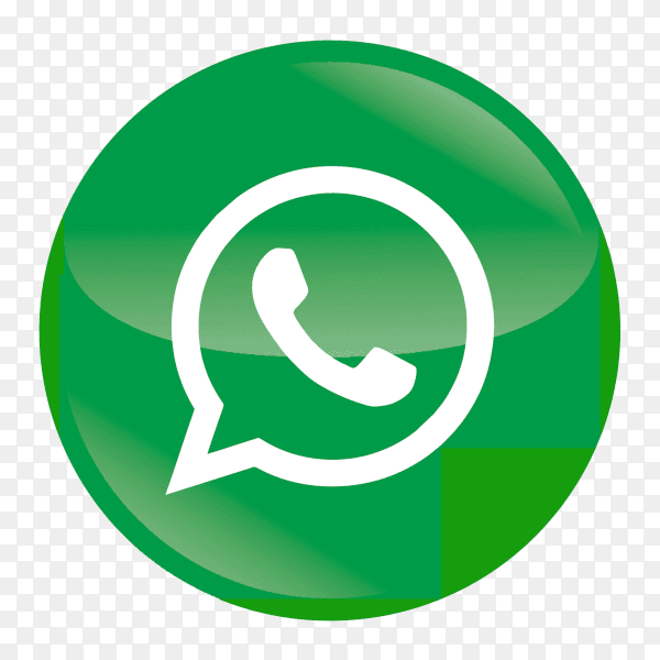 WhatsApp circular icon PNG