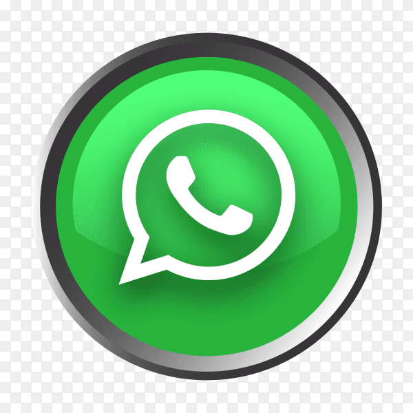 WhatsApp logo button PNG