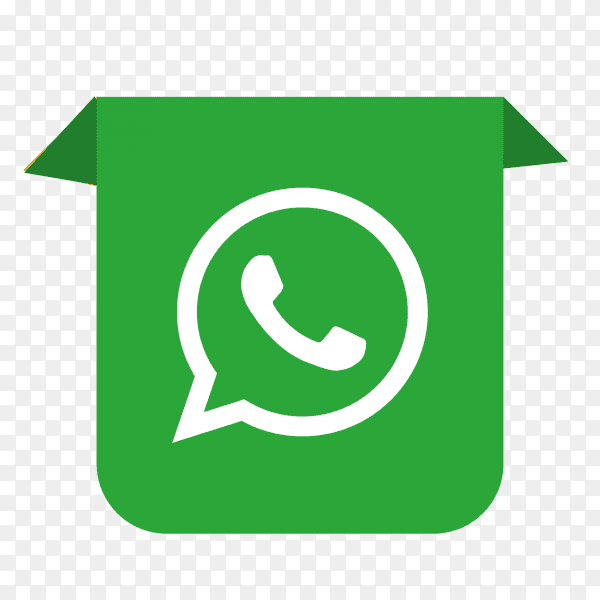 WhatsApp logo drop down PNG