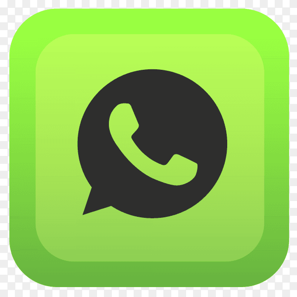 WhatsApp logo simple PNG