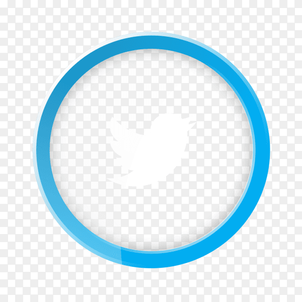 White Twitter logo PNG