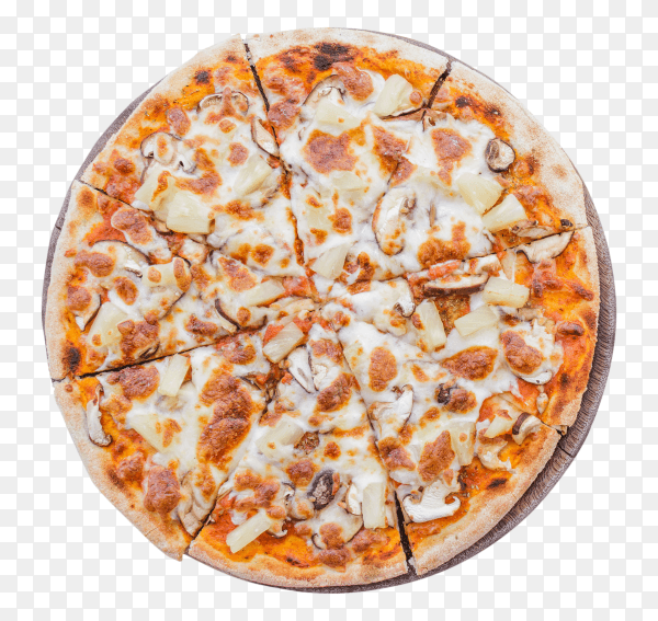 Vegetarian pizza PNG
