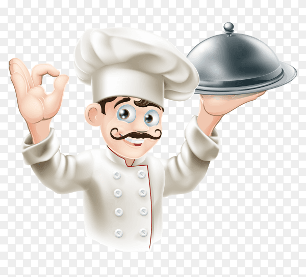 3D chef transparent PNG