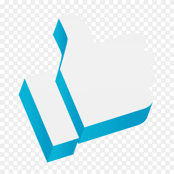 3D like transparent PNG
