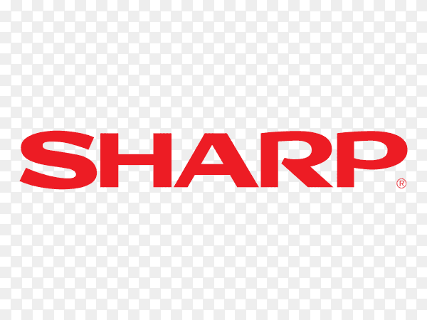 Logo sharp transparent PNG