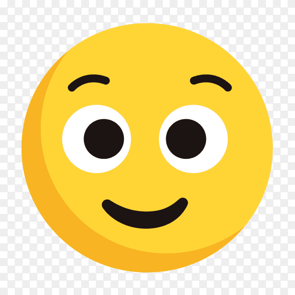 Happy emotion vector PNG