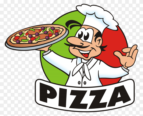 Pizza chef Vector PNG