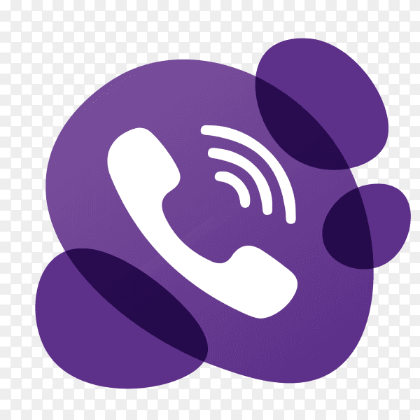 Logotype Viber  vector PNG